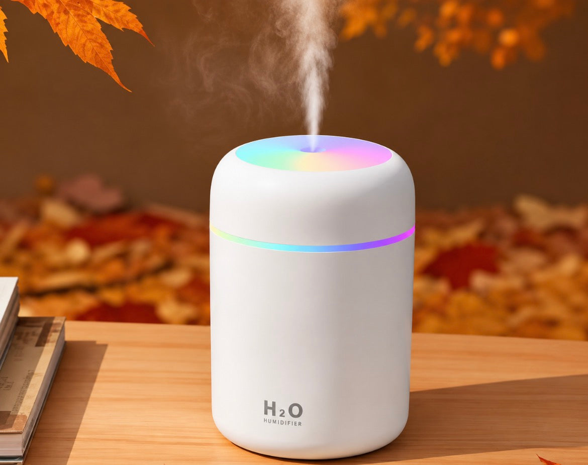 Mały Nawilżacz Powietrza 300 ml USB