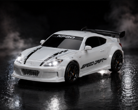 KF20 RC Drift 1:64 4WD – Mini Samochód Zdalnie Sterowany (Biały)